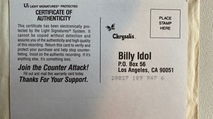 Billy Idol - Vital Idol