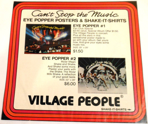 Can't Stop The Music - The Original Soundtrack Album - secondary