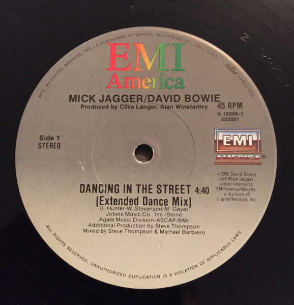 Dancing In The Street - secondary