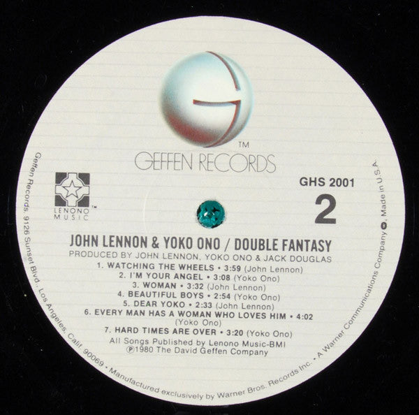 Double Fantasy - secondary