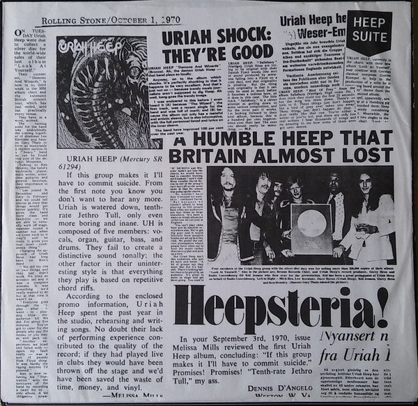 Uriah Heep Live - secondary