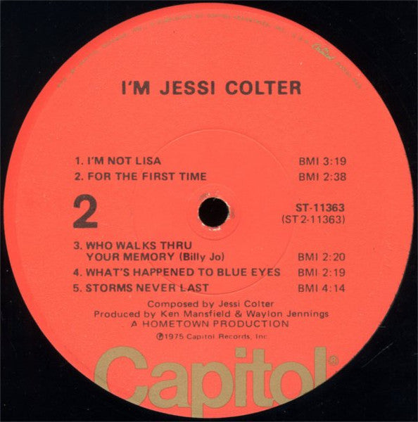 Jessi Colter - I'm Jessi Colter