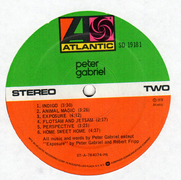 Peter Gabriel - secondary