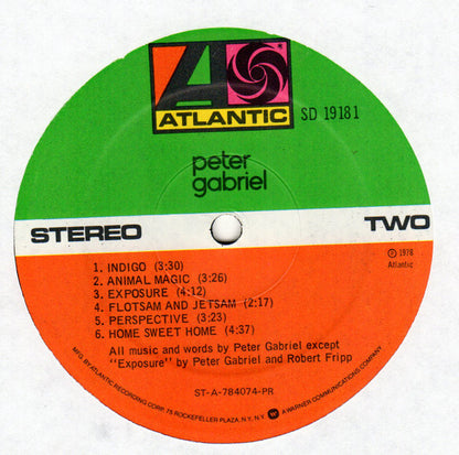 Peter Gabriel - secondary