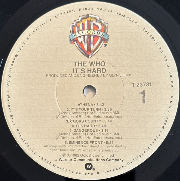 The Who - It's Hard