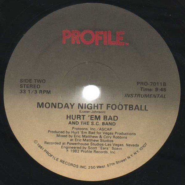 Monday Night Football - secondary