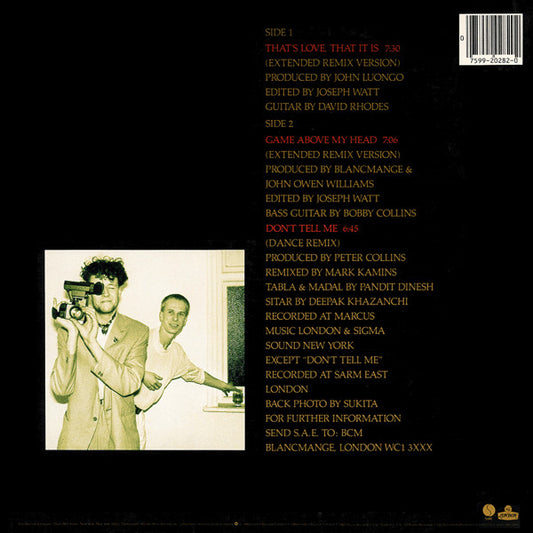 That's Love, That It Is - secondary