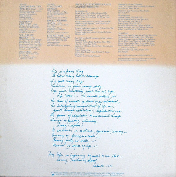 Roberta Flack Featuring Donny Hathaway - secondary
