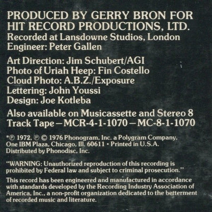 The Best Of Uriah Heep - secondary