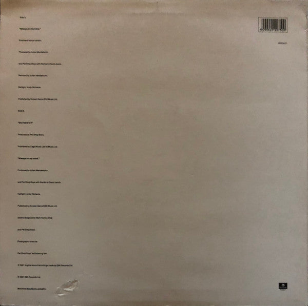 Pet Shop Boys - Always On My Mind