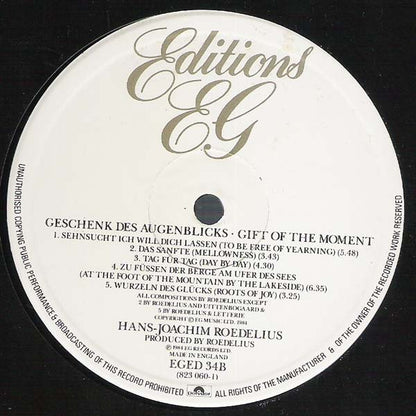 Geschenk Des Augenblicks · Gift Of The Moment - secondary