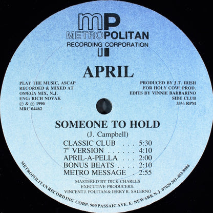 Someone To Hold - secondary
