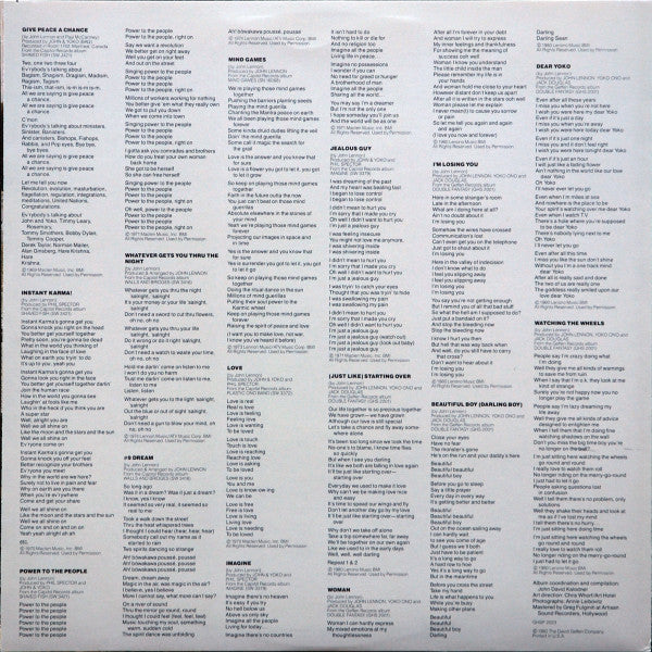 John Lennon - The John Lennon Collection