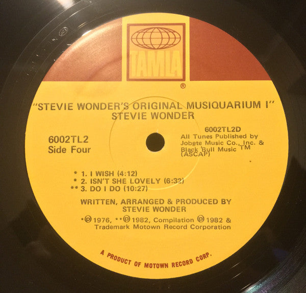 Stevie Wonder's Original Musiquarium I - secondary