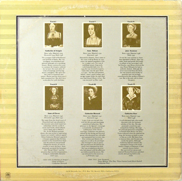 The Six Wives Of Henry VIII - secondary