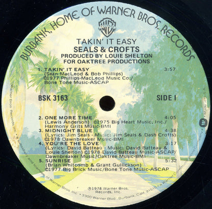 Takin' It Easy - secondary