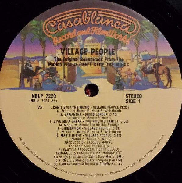 Can't Stop The Music - The Original Soundtrack Album - secondary
