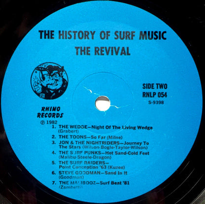 Various - The History Of Surf Music Volume Three: The Revival 1980-1982