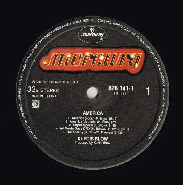 Kurtis Blow - America