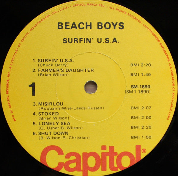 Surfin' USA - secondary
