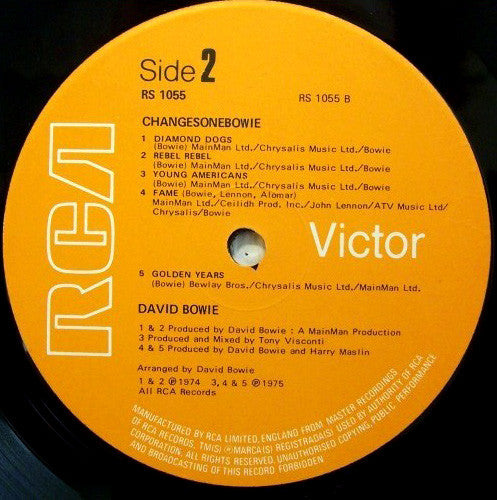 David Bowie - ChangesOneBowie