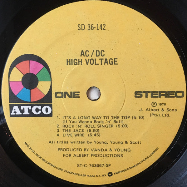 High Voltage - secondary