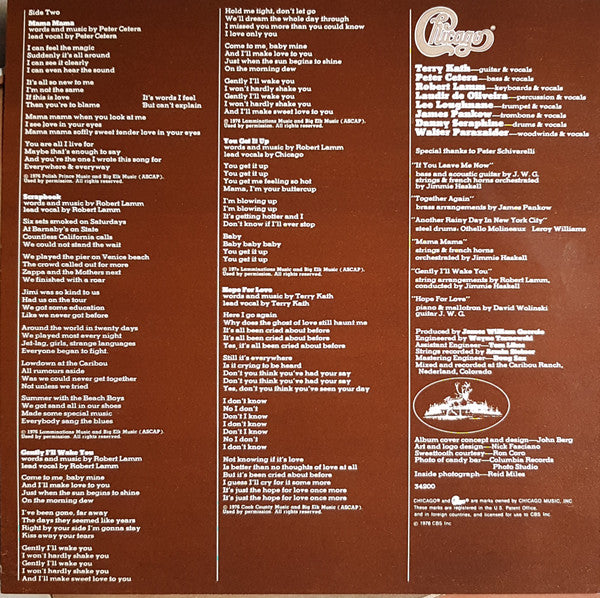 Chicago X - secondary