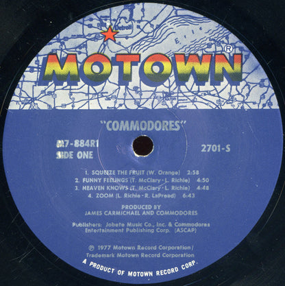 Commodores - secondary