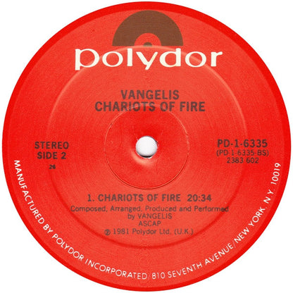 Chariots Of Fire - secondary