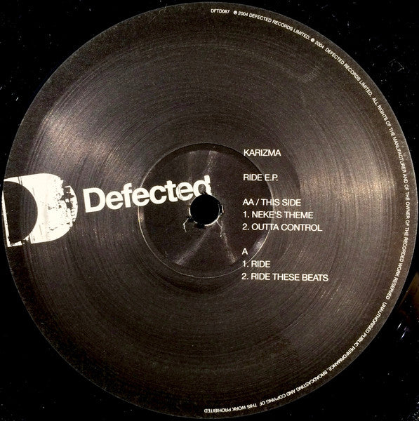 Karizma - Ride E.P.