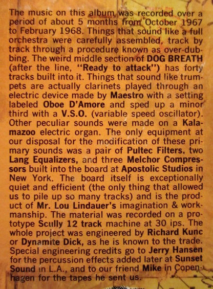 Uncle Meat - secondary