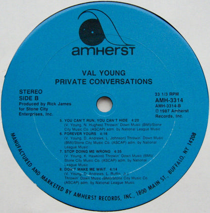Val Young - Private Conversations