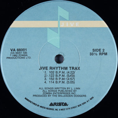 Jive Rhythm Trax - secondary