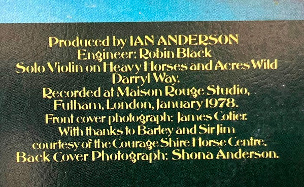 Heavy Horses - secondary