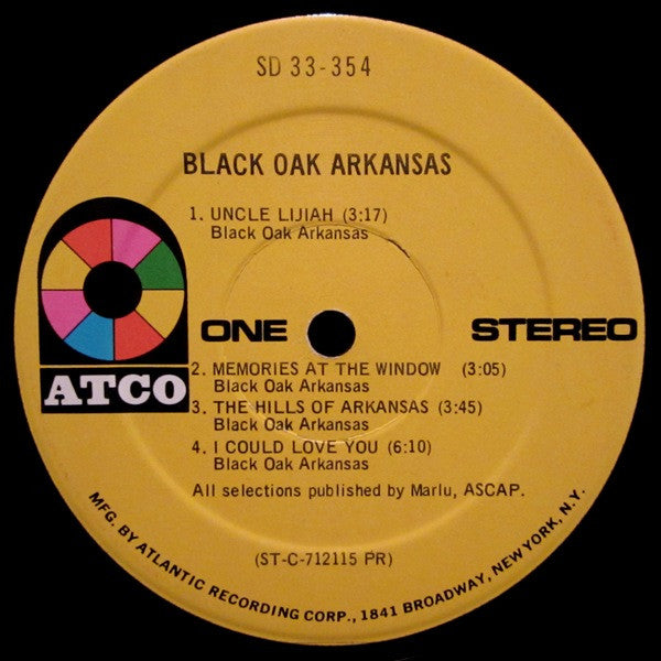 Black Oak Arkansas - secondary