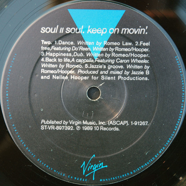 Keep On Movin' - secondary