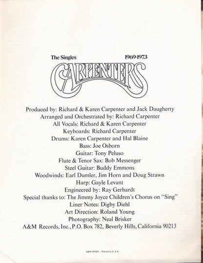 The Singles 1969-1973 - secondary