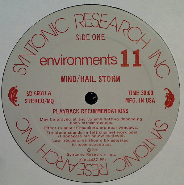 Environments Disc 11 (Alpine Blizzard / Country Thunderstorm) - secondary