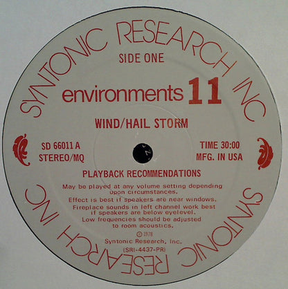 Environments Disc 11 (Alpine Blizzard / Country Thunderstorm) - secondary