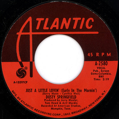 Son-Of-A Preacher Man / Just A Little Lovin' (Early In The Mornin') - secondary