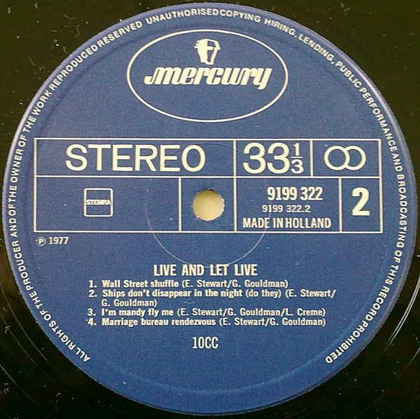 Live And Let Live - secondary