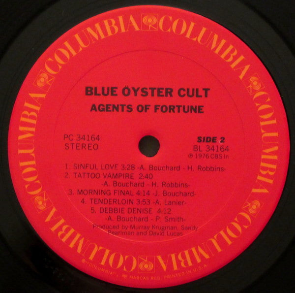 Agents Of Fortune - secondary