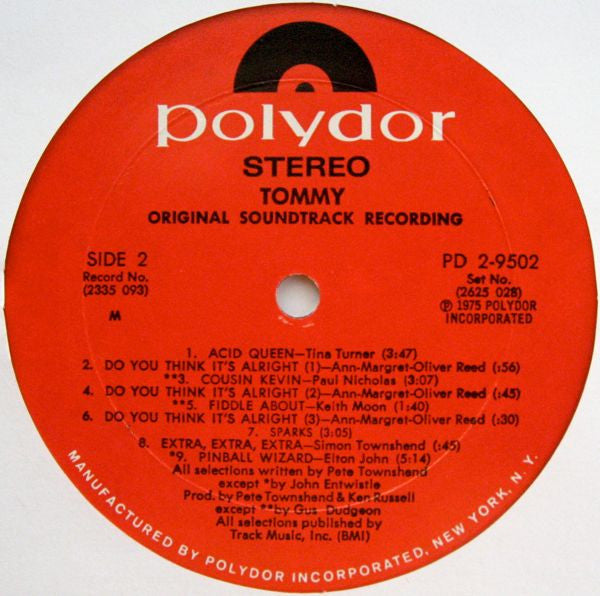 Tommy (Original Soundtrack Recording) - secondary