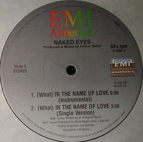 (What) In The Name Of Love - secondary