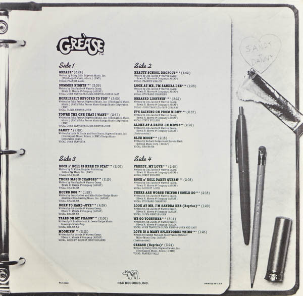 Grease (The Original Soundtrack From The Motion Picture) - secondary