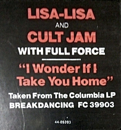 I Wonder If I Take You Home - secondary