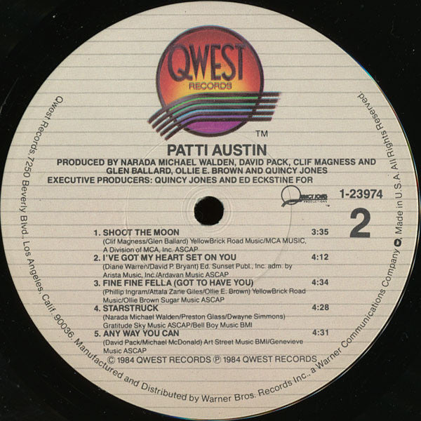 Patti Austin - secondary