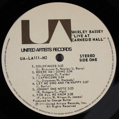 Live At Carnegie Hall - secondary