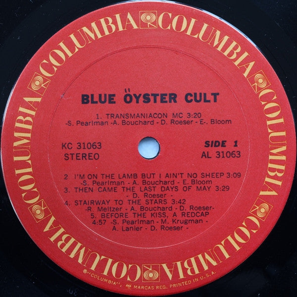 Blue Öyster Cult - secondary