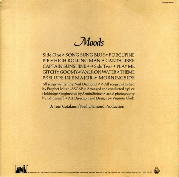 Moods - secondary